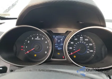 2014 Hyundai Veloster Base W/Black from USA, damaged, VIN KMHTC6AD2EU216453